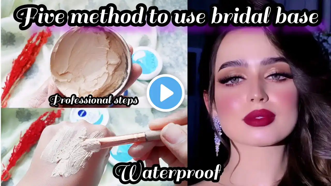 Instant Parlor Secret Kashees Bridal Base | 5 methods to use birdal pancake | Glowing Base Daily Use