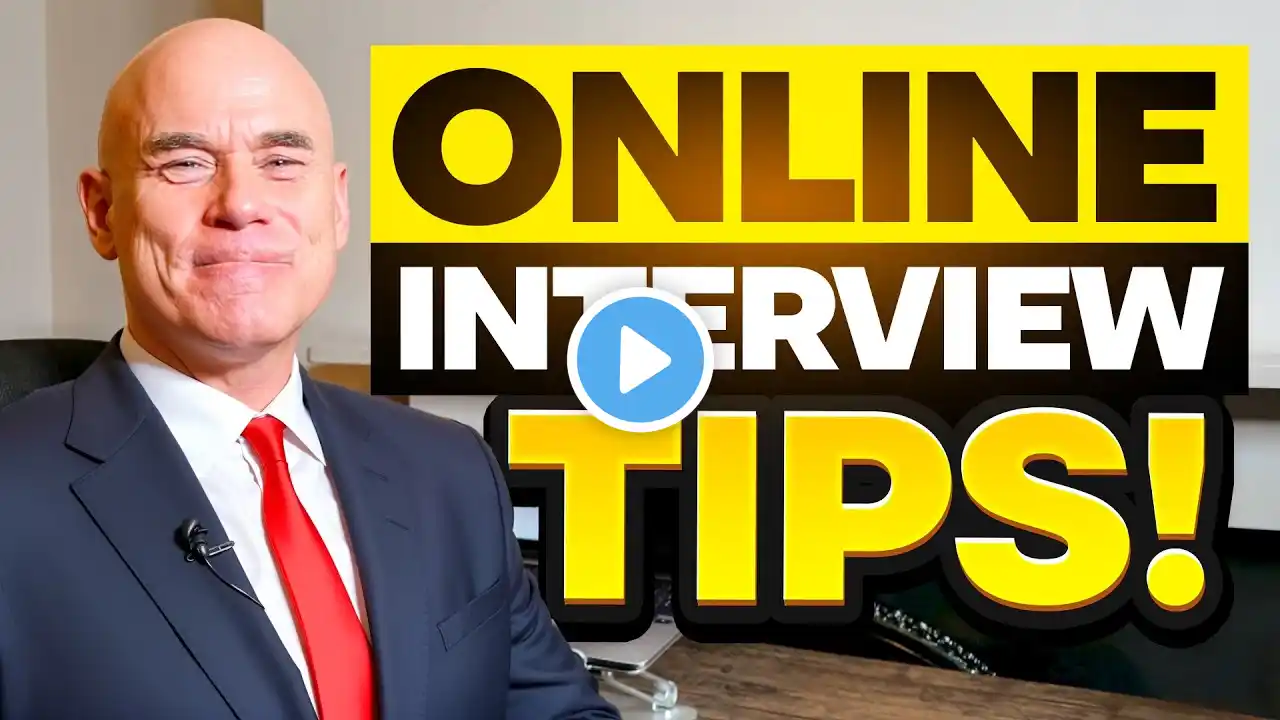 ONLINE INTERVIEW QUESTIONS & ANSWERS! (How to PASS an ONLINE VIRTUAL ZOOM OR SKYPE JOB INTERVIEW!)