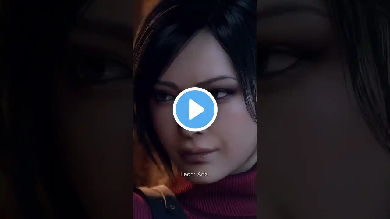 Leon meets Ada Wong 6 years after Racoon city #adawong #leonskennedy #re4 #re4life #re4remake
