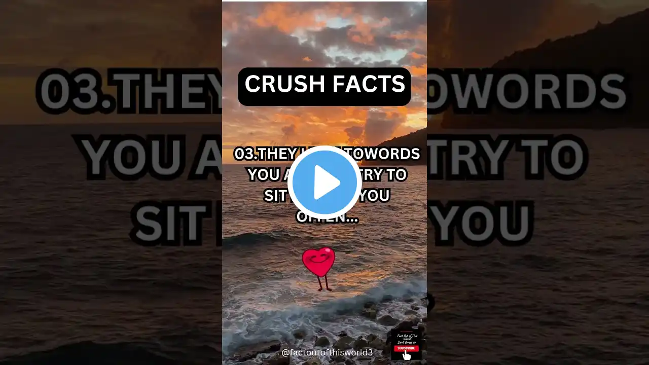 5 clear signs someone REALLY likes you! | Crush Facts 😍 #shorts  #psychologyfacts  #subscribe