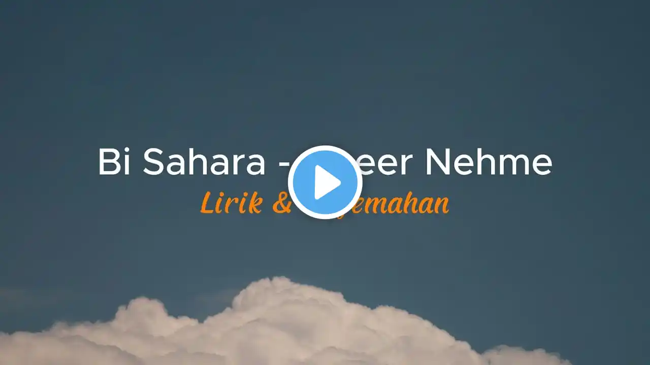 Bi Sahara - Abeer Nehme | Lirik & Terjemahan | Lagu Arab Viral Tiktok