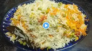 New Style ! Matar Biryani Recipe l Easy & Quick Matar Pulao l Veg Biryani Recipe l Winter Special ll