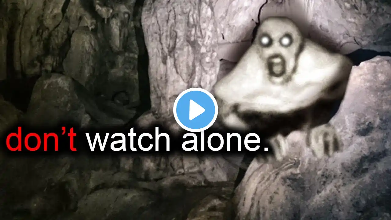 SCARY GHOST Videos Caught By Cave Divers!