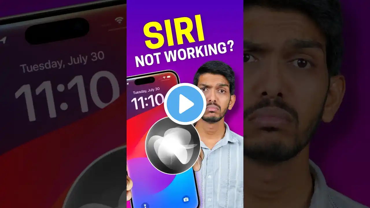 Siri Not Working? FIX NOW!! - Siri Voice Command Issues - Problem Solved ✅