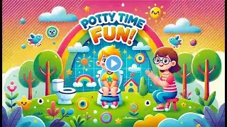 Potty Training Song for Toddlers I Potty training song I Potty Time Fun I Sitting On The Potty I