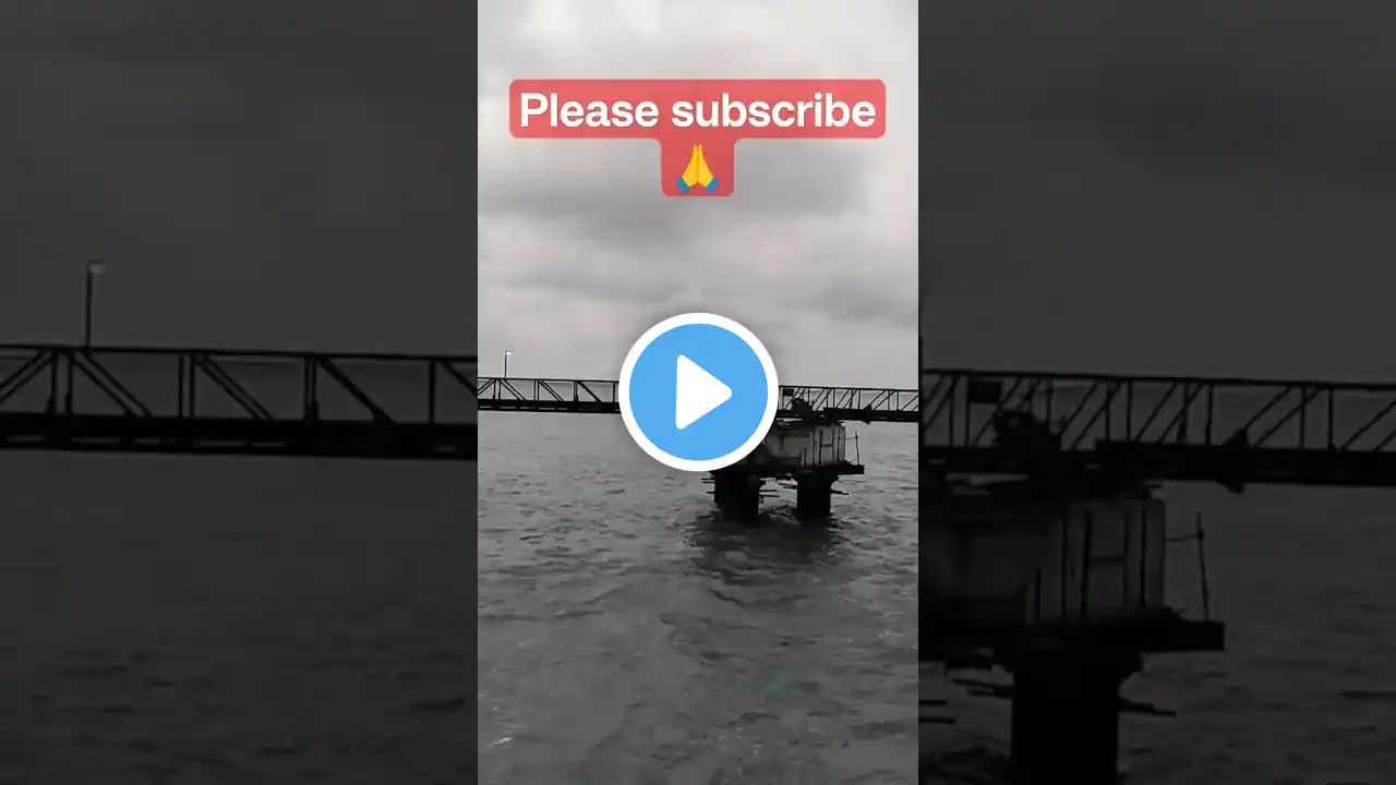 इतिहास का रूह कंपा देने वाला हादसा | Pamban bridge Train Accident #shorts 😞😢