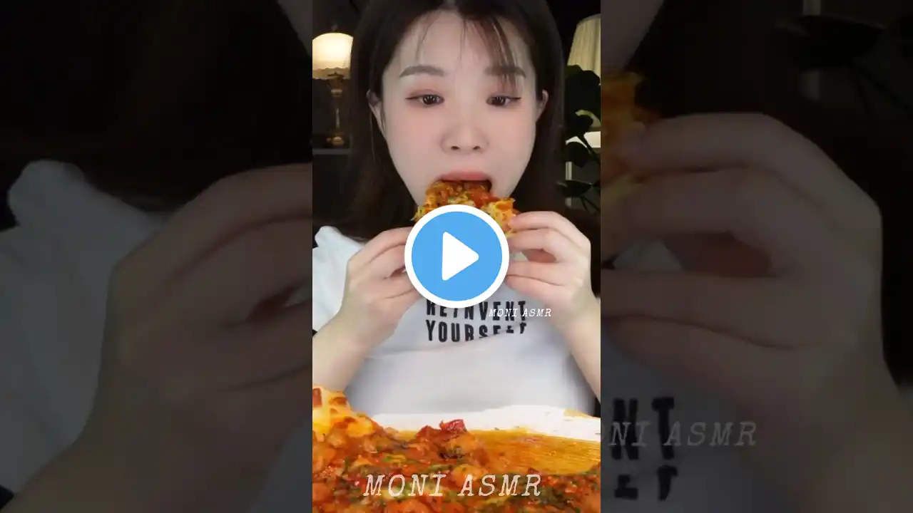 Eating Big Pizza Yummy 🍕😋 (2) #shorts #trending #pizza