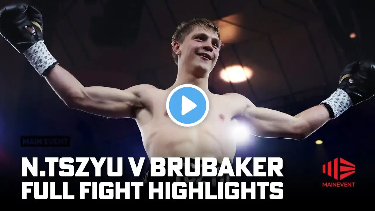 Nikita Tszyu v Jack Brubaker | Full Fight Highlights | Main Event | Fox Sports Australia | Boxing