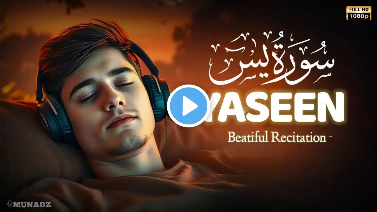 Surah Yasin (Yaseen) سورة يس | Beautiful voice heart touching | MUNADZ