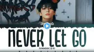 Jungkook (겅국) 'Never Let Go' Lyrics [Color Coded Eng Lyrics]