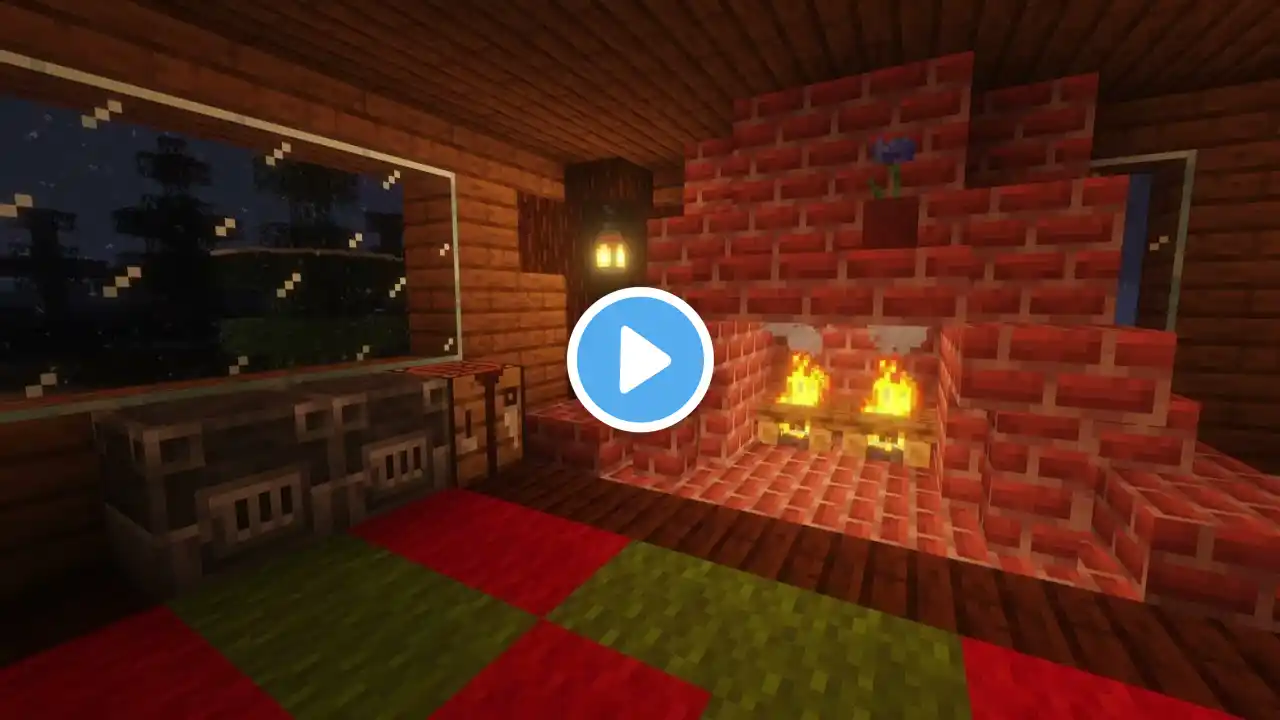 everything will be okay.. | Minecraft Cozy Winter Cabin w/ C418 Music | 10 Hours