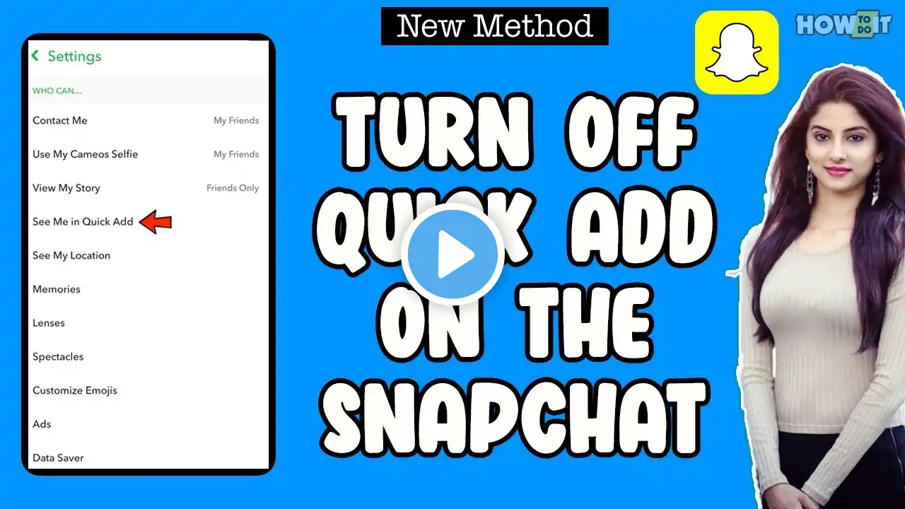 How to Turn off Quick Add on Snapchat 2024 | Skill Wave