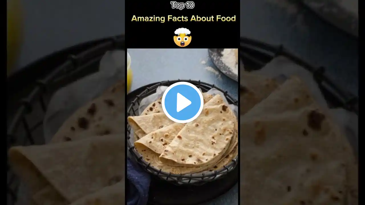 Top 10 Amazing Facts About Food 🥡🥪🍕 | Facts Hindi | Mind Blowing Food Facts #shorts #foodblogger