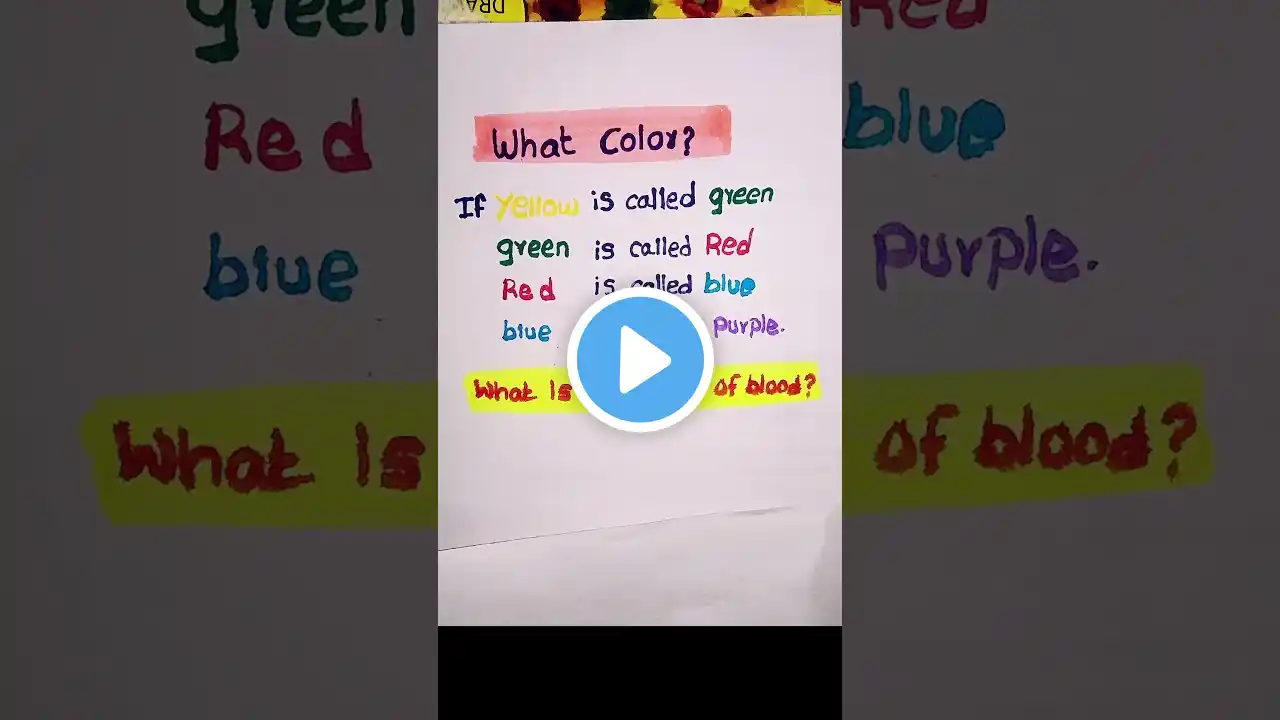 what is the colour of blood ???🙂 ans in the comment section..☺️☺️☺️☺️☺️#viralvideo #trending #shorts