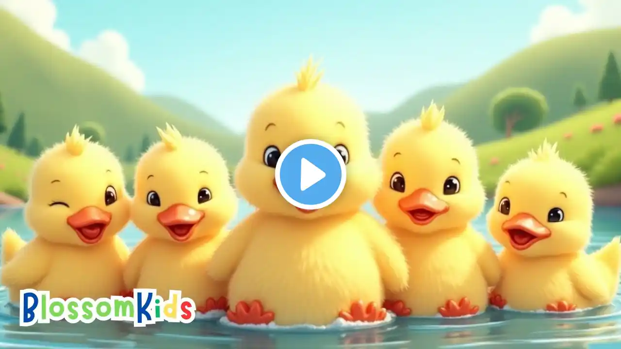 5 Little Ducks Kids Song | Nursery Rhymes for Babies, Kids and Children