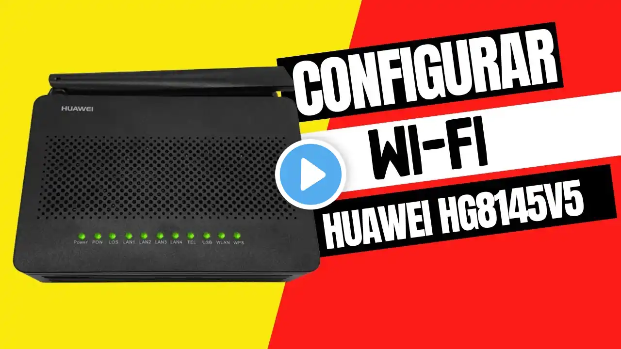 Como configurar Wi-Fi do MODEM OI FIBRA HUAWEI HG8145V5