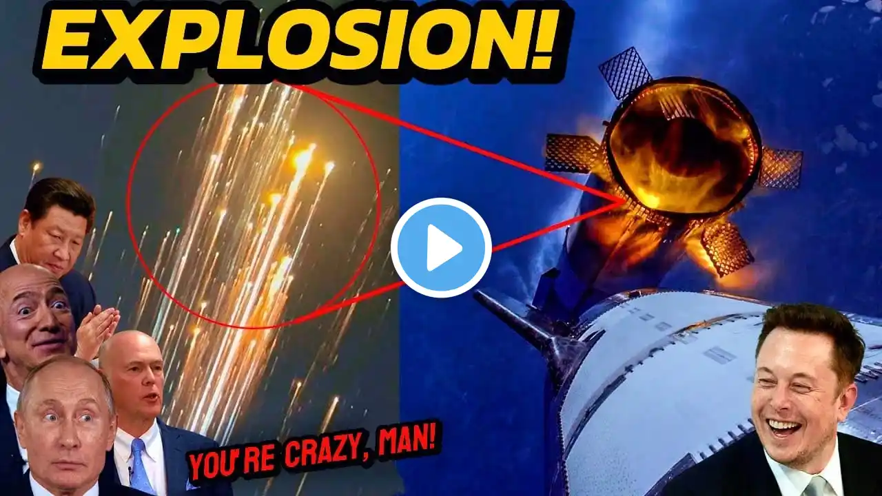 SpaceX & Elon Just Shocked the Entire Industry with Starship Flight 7 Explosion Data Revelations!