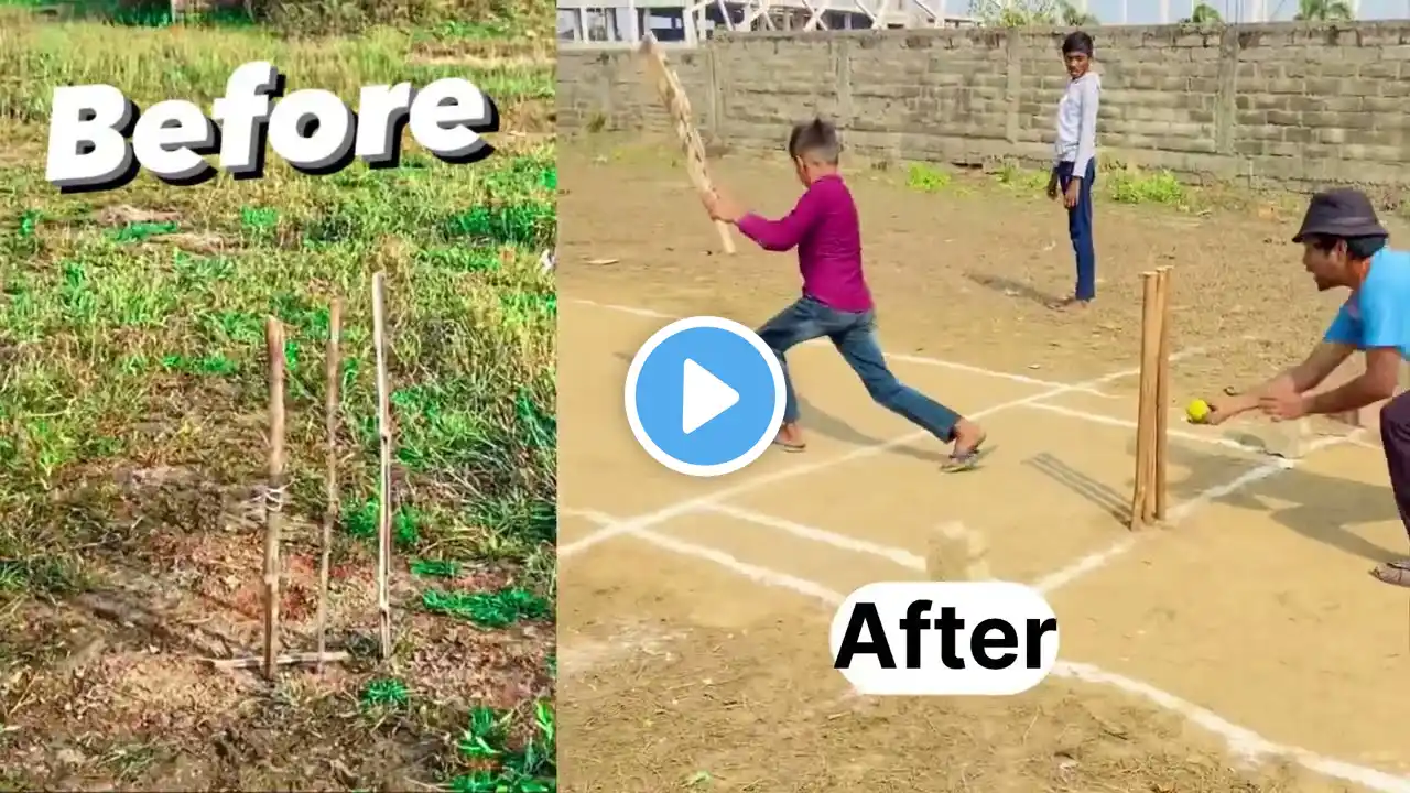 cricket pitch kaise banaye | how to make cricket pitch | cricket pitch making | cricket pitch length