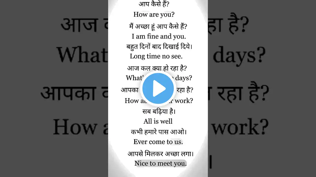Commonly Used English Sentences #english #ytshorts #gyanwithwam β
β
β