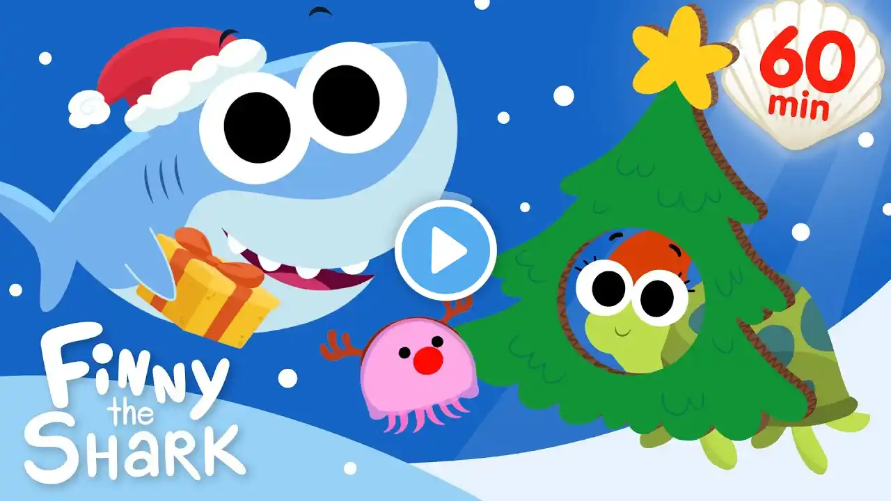 12 Days Of Christmas + More | Kids Songs for Christmas | Finny The Shark