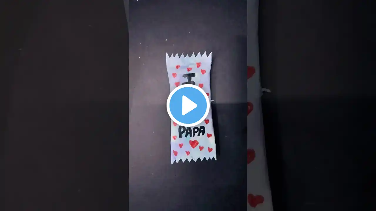 Father's Day gift/last minute gift idea/ chocolate gift #diy #shorts #ytshorts #shotsvideo