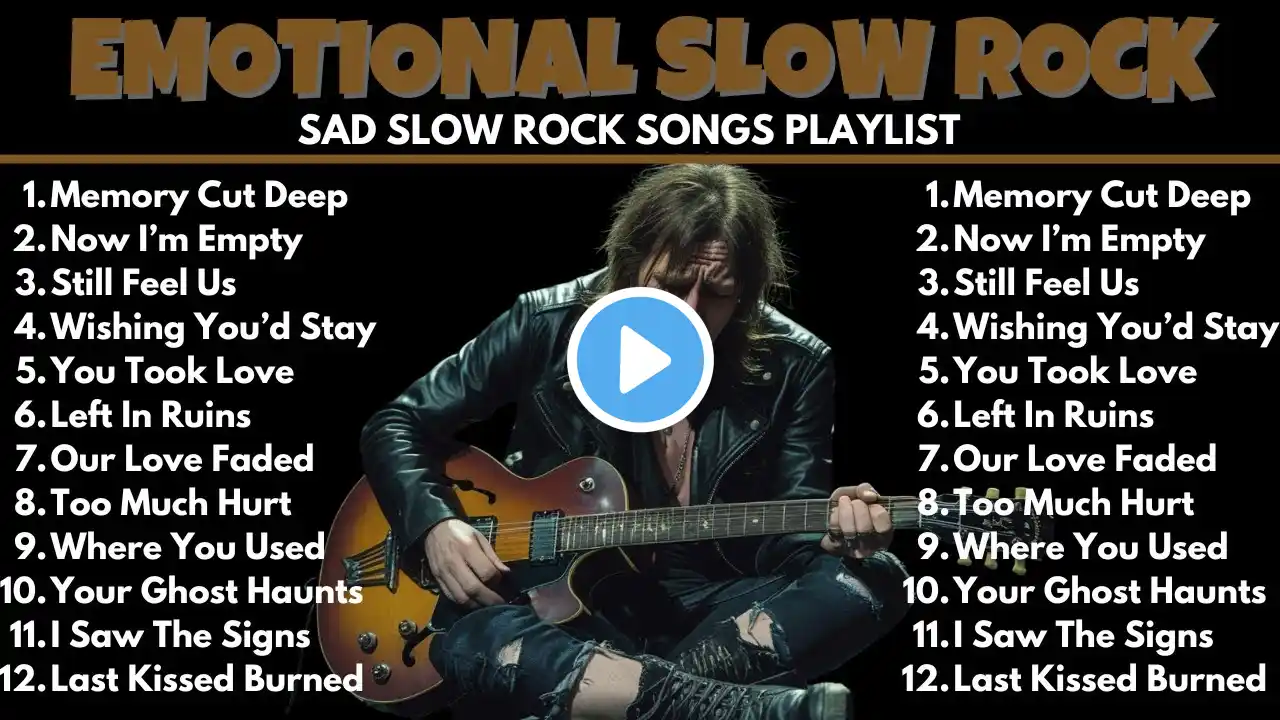 VULTE STUDIO: NEW EMOTIONAL SLOW ROCK SONGS - #9 | 2025 PLAYLIST