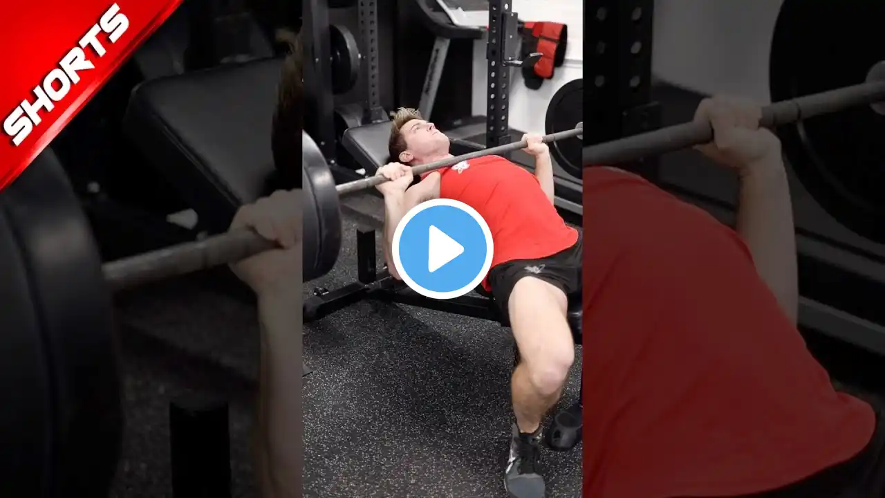 Fix Your Incline Bench Press in 60 seconds! || QUICK FORM TIPS #SHORTS