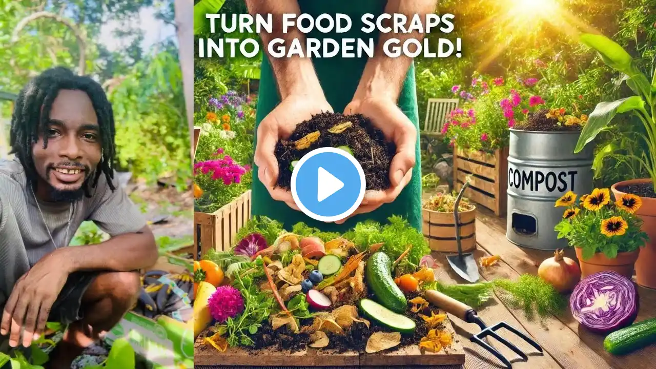 Turn Food Scraps into Garden Gold: Quick & Easy Composting Tips