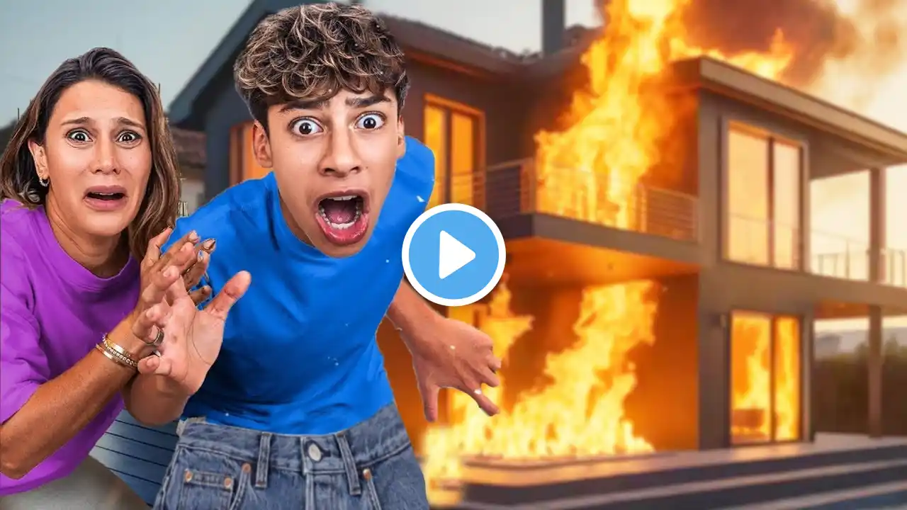 The Royalty Family House Burned Down! 😱 Ferran Shocked #wildfire