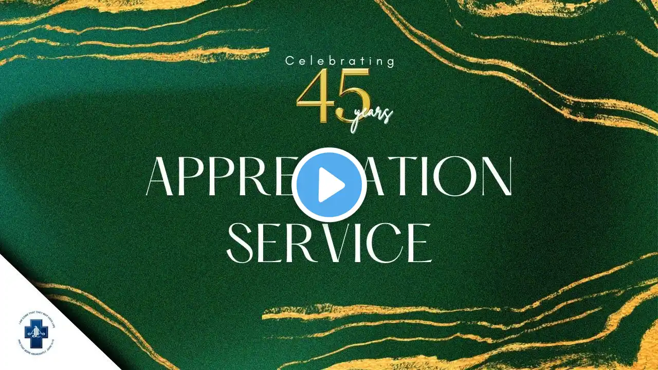 Appreciation Service - Sunday Morning Service 16th March 2025