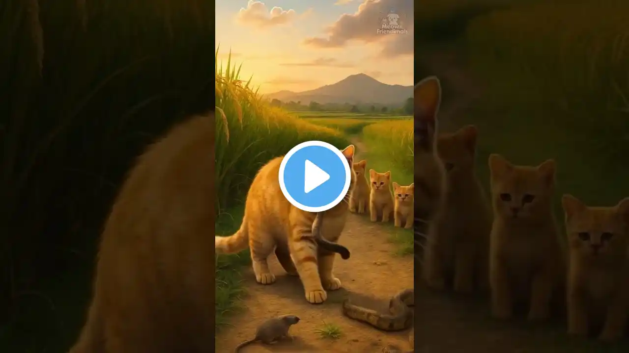 πΌπ An Unexpected Encounter in the Middle of a Rice Field! The Kittens Are in Shock! #35