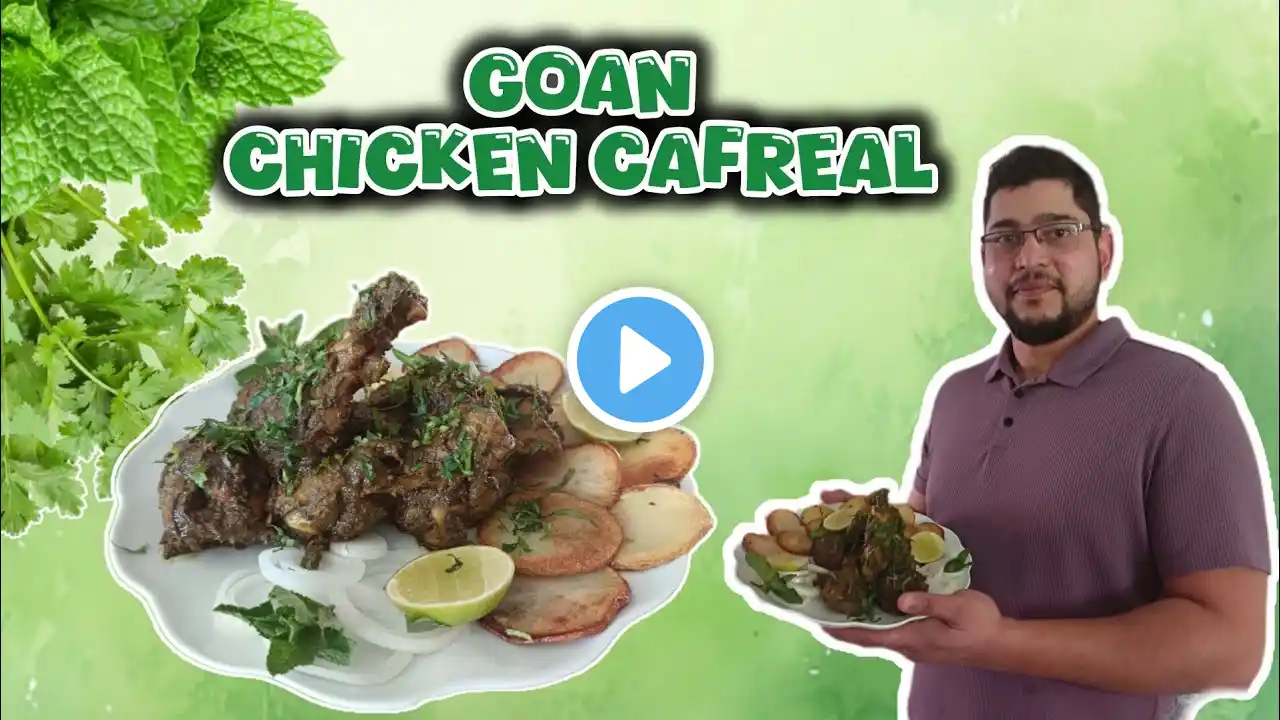 Goan Chicken Cafreal #goanvlogger #konkanivlog #chickencafreal #recipe #chicken #goanvlog