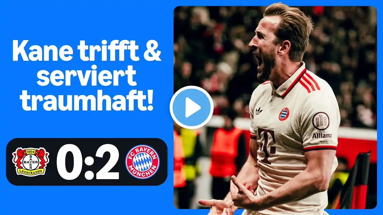 Bayer Leverkusen 0:2 FC Bayern | Highlights - UEFA Champions League