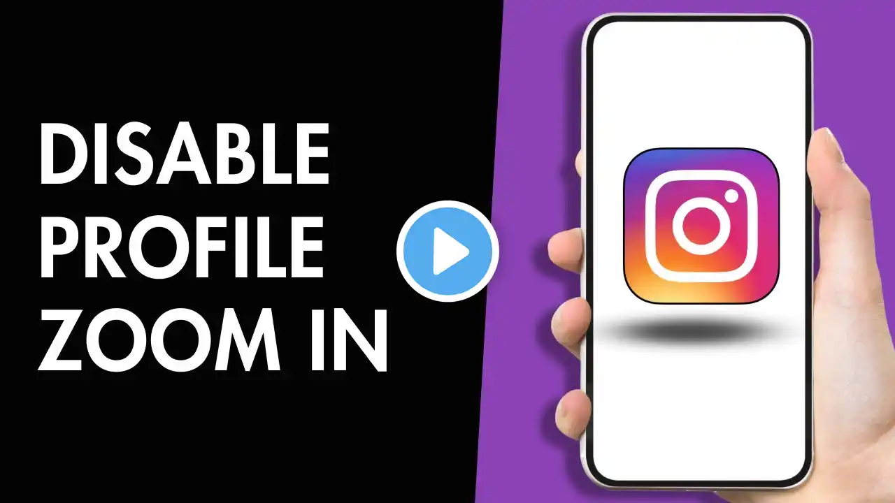 How to Disable Instagram Profile Picture Zoom