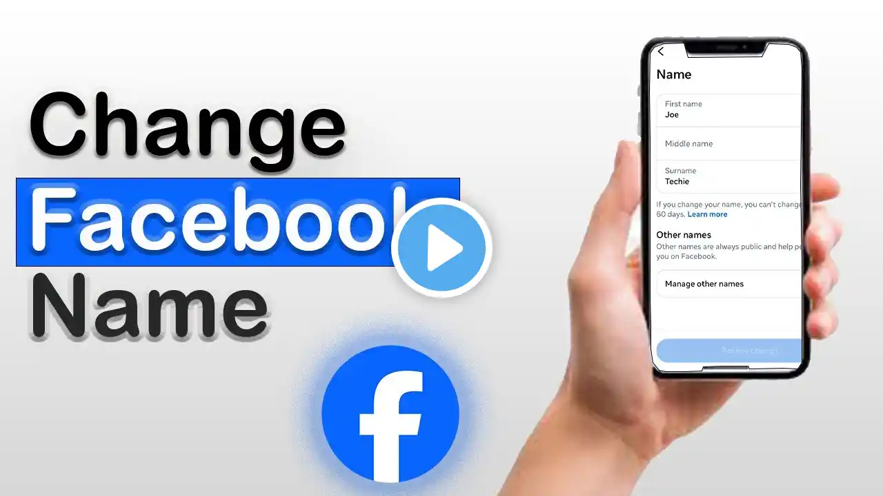 How to Change your Facebook Name - (2025)