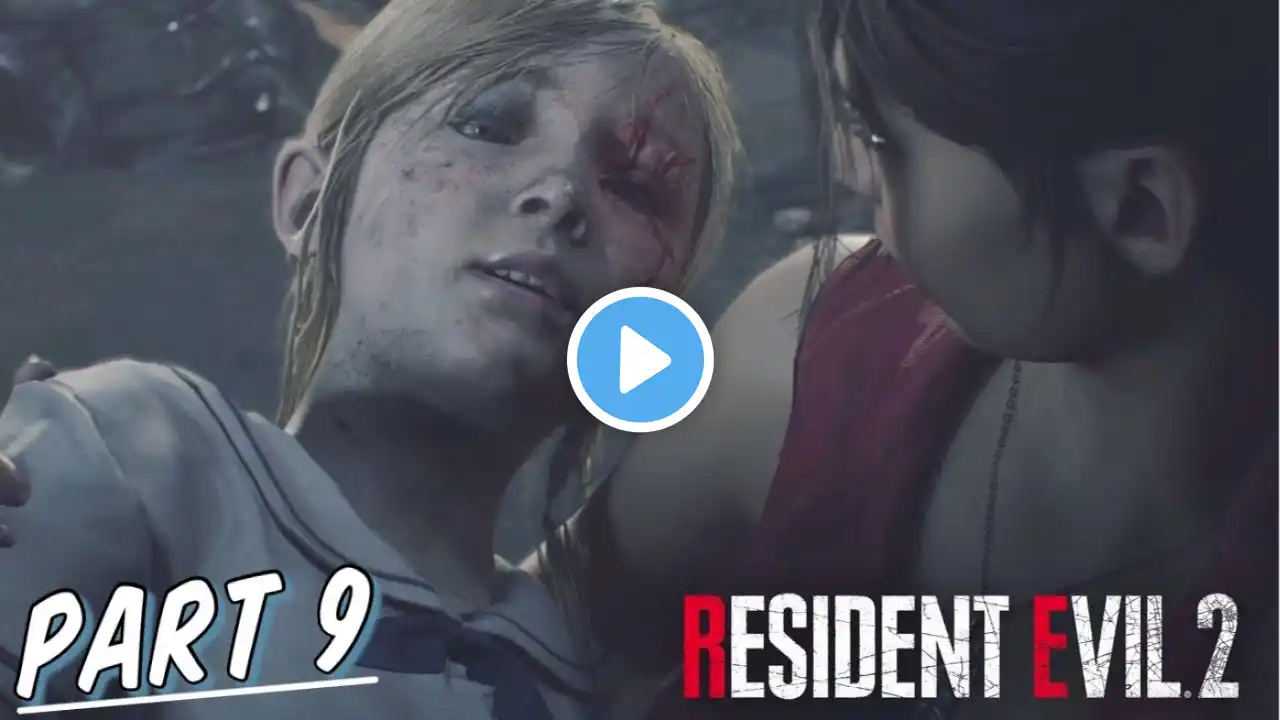 RESIDENT EVIL 2 REMAKE Part 9 (PS5) | “SAVE SHERRY” | Walkthrough Gameplay