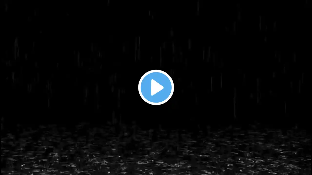 Heal Your Soul and Sleep Deeply with Heavy Rainfall & Thunder Reverberating on a Metal Roof at Night