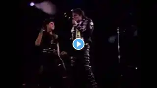 Michael Jackson LIVE In Indianapolis 1988 Wanna Be Startin’ Somethin’ (Snippet)