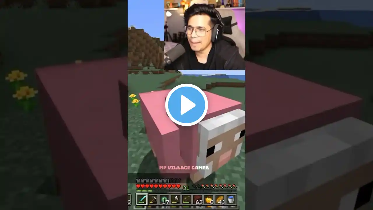 @GamerFleet Chiting krta he tu 😂 #minecraft #shortsfeed #trendingshorts