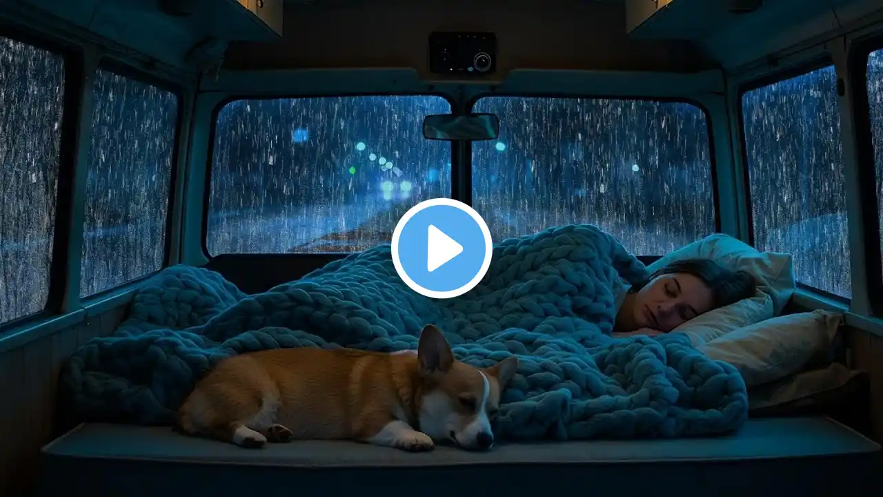 Deep Sleep Ambience: Natural Sounds of Rain & Thunder Relax for Sleep Quickly, Heal Flicker Sleep