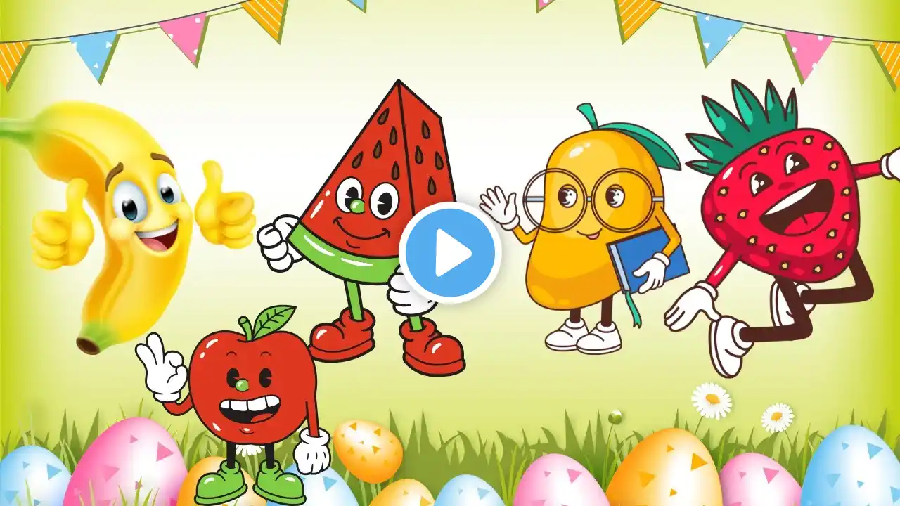 Fruit Song - For Kids! 🍎 | Baby Bird Song | Kids Songs & Nursery Rhymes |  Songs for Babies