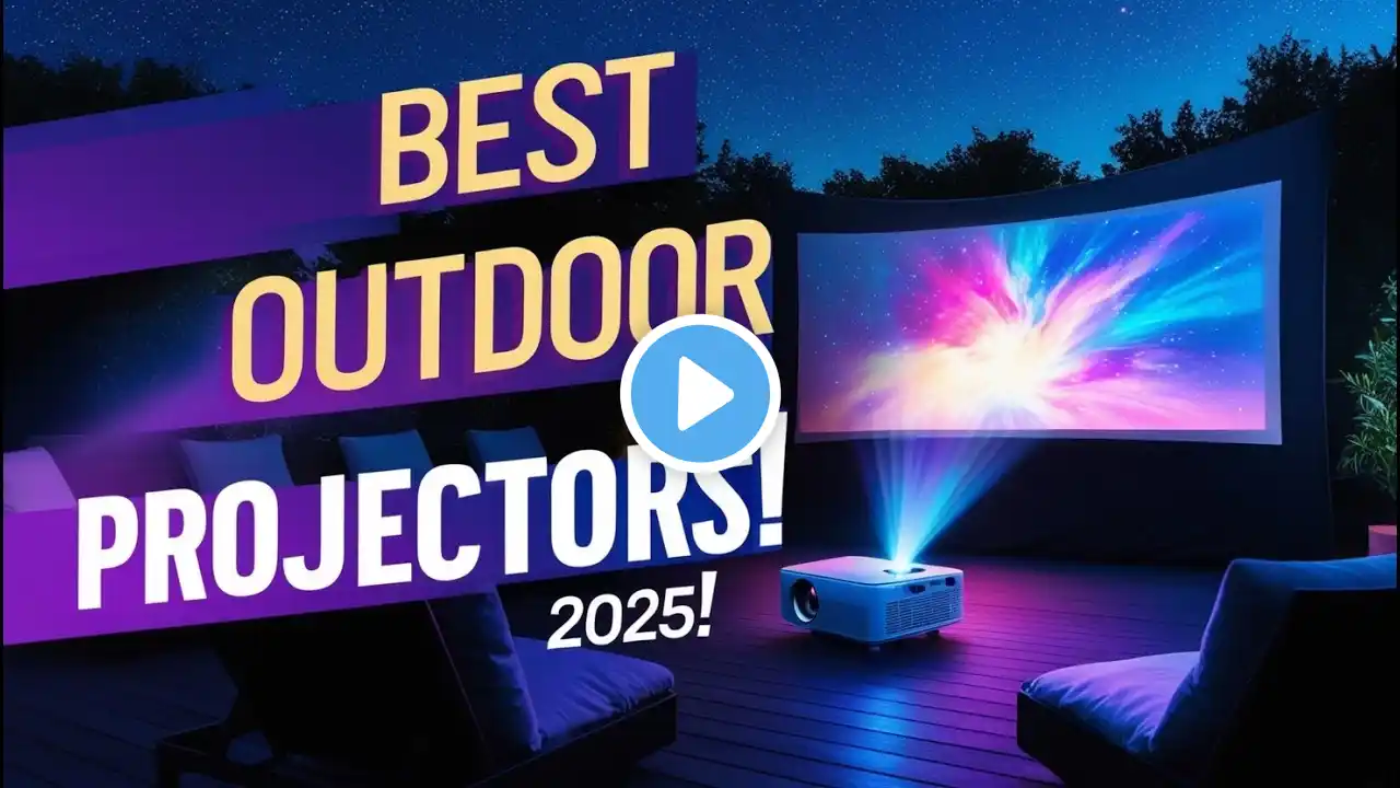 Top 5 Outdoor Projectors of 2025 – Best Picks for Ultimate Movie Nights!