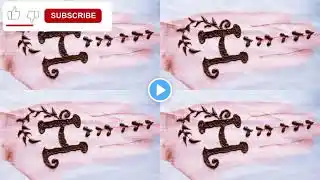 #Trending Eid Mehndi ❤️💚#easymehndidesign 💞#short feed💚 #trending viral ♥️mehndi🩵 #Henna Mehndi