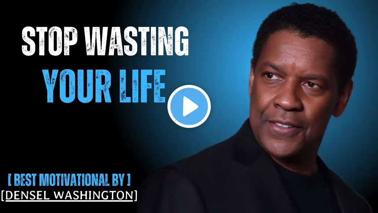 "Unlock Your Potential: Stop Wasting Your Life!" --DENZEL EASHINTON #Motivation, #TakeControl,