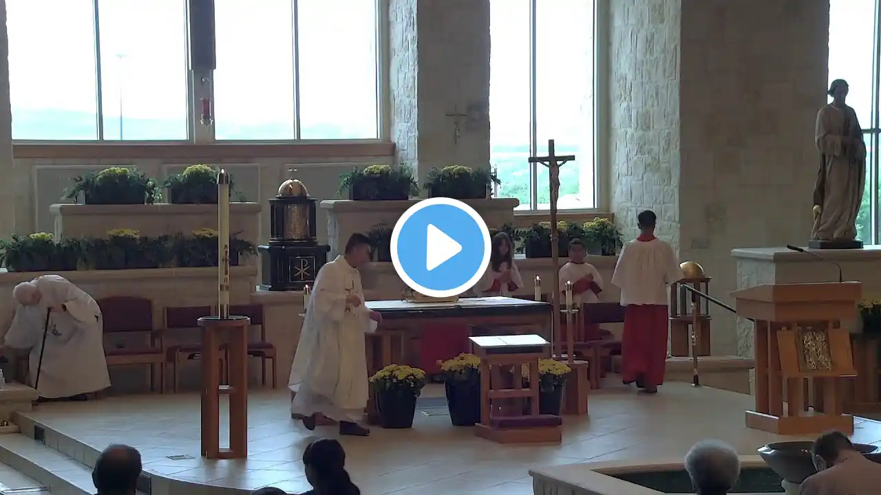 Sixth Sunday of Easter, May 22, 2022; 12 pm Holy Mass with Fr. Tu Nguyen