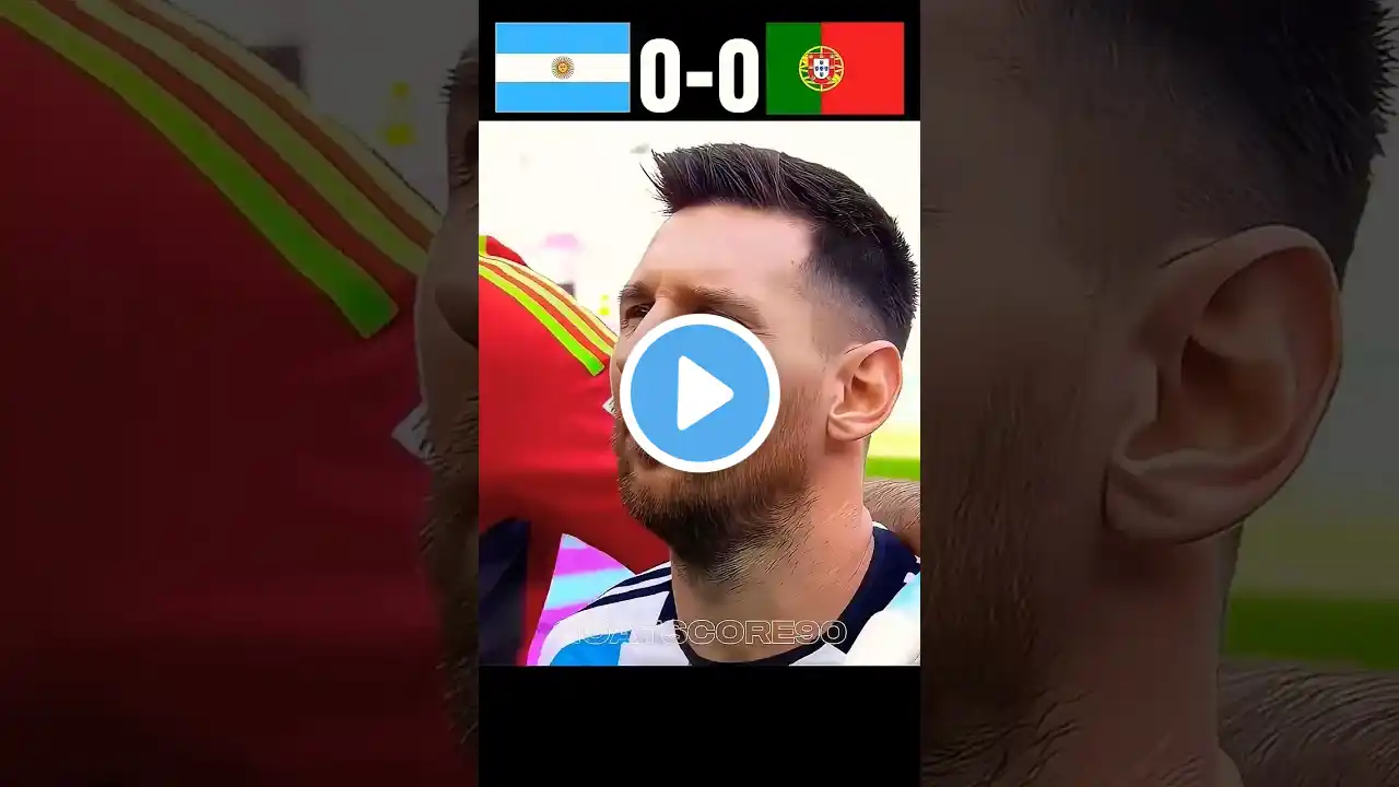 Speed debut Portugal || Argentina Vs Portugal world cup final 2026 || Imaginary#shorts#football