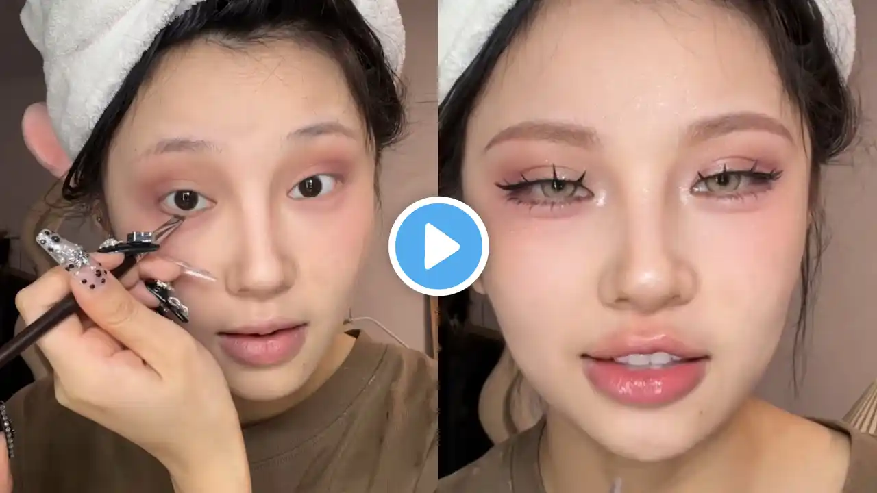 Douyin makeup ✨full tutorial ~ step by step make up 🍁