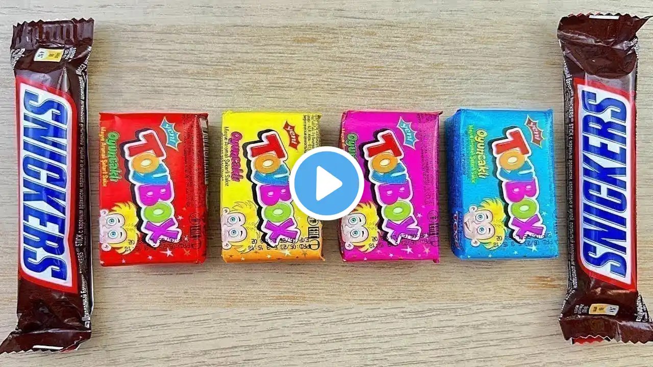 Yummy Sweet Candies | Zaini Surprise Egg Toys Opening Snickers Unpacking | ASMR | Satisfying Video