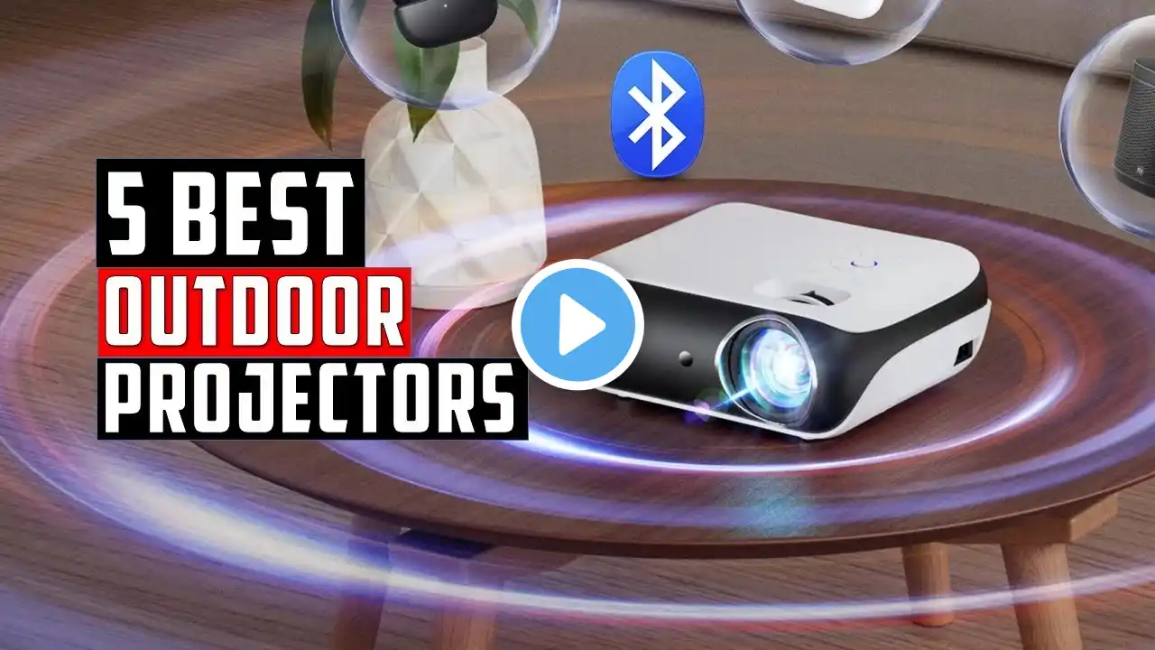 ✅Best Outdoor Projectors | Top 5 Picks in 2025