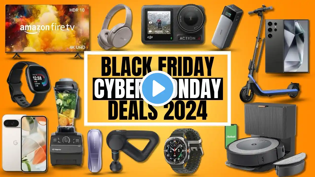 BLACK FRIDAY & CYBER MONDAY DEALS 2024 - TOP 27 #BlackFridayDeals and #CyberMondaydeals